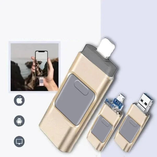 4 in 1 Hochgeschwindigkeits-USB-Multi-Drive-Flash-Laufwerk