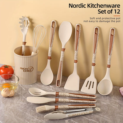 Vivolux | Kochen - Küchenfreude mit dem eleganten Silikon Küchengeräte-Set
