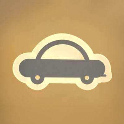 Vivolux | Acryl Schattig Patroon LED Wandlamp Baby Slaapkamer Trap Cartoon Wandverlichting in Wit