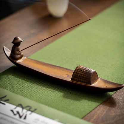 Lonely Fisherman Heilender Räuchergefäß aus Keramik