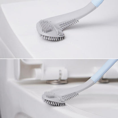 Vivolux | Langer Griff Flexible Silikon Golf WC-Bürste