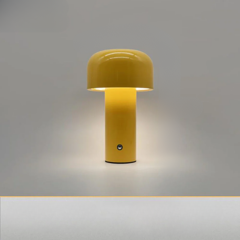 Vivolux | PowerMush Wiederaufladbare LED Pilzlampe | Stimmungslicht | Kabellose Tischlampe für Zuhause