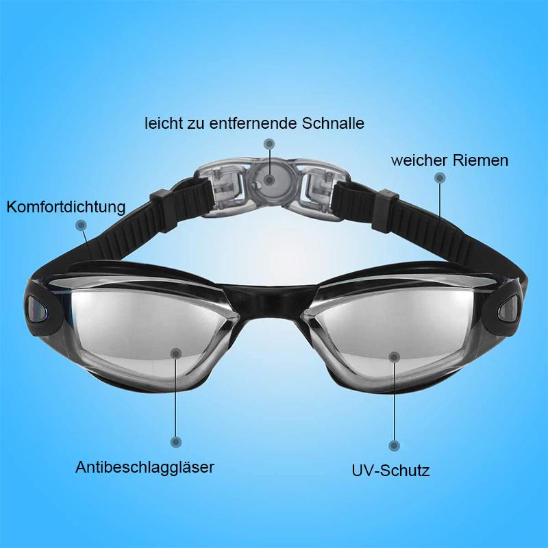 Vivolux | Keine undichte Anti-Nebel-UV-Schutz Triathlon-Schwimmbrille