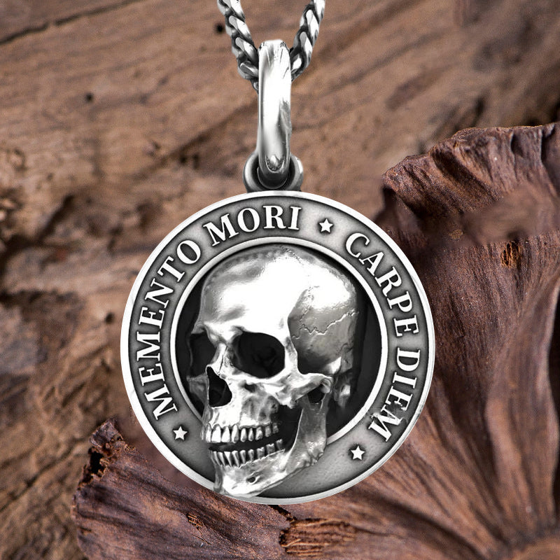 Memento Mori Totenkopf Anhänger