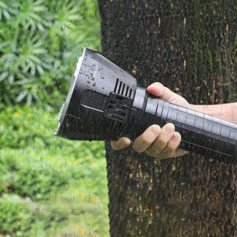 30000-5000 Lumen Hochleistungs-LED wasserdichte Taschenlampe