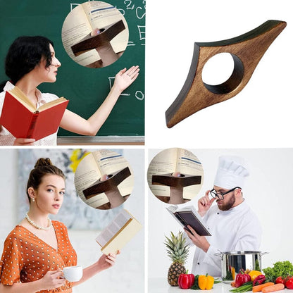 Buchlesewerkzeug aus Massivholz