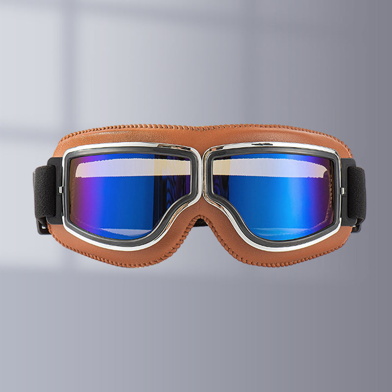 Vintage-Motorradbrille