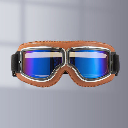 Vintage-Motorradbrille
