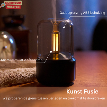 Aromatherapie-Kerzenlicht-Diffusor | Simuliert den Kerzenlichteffekt