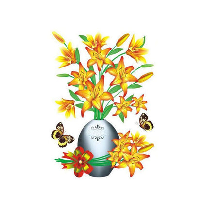 Vivolux | 3D Vase Wandaufkleber