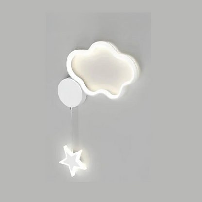 Vivolux | DreamLight | Magische Wandlampe mit Wolken, Sternen und Mond