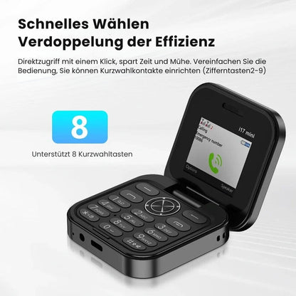 NanoFlip - 2025 Neues Mini-Flip-Handy