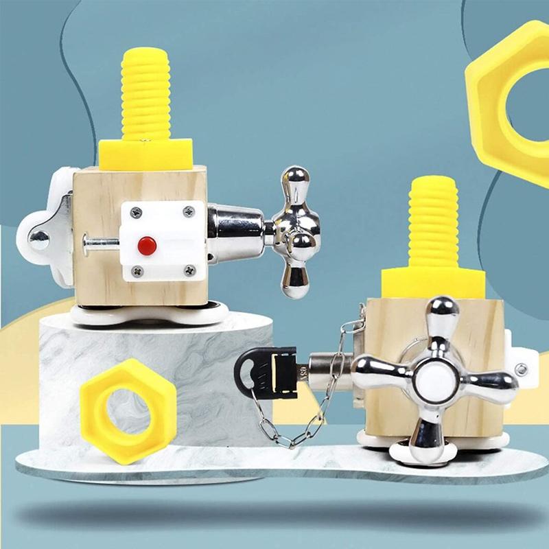 Vivolux | Kleinkind Beschäftigungsbrett Montessori Spiel