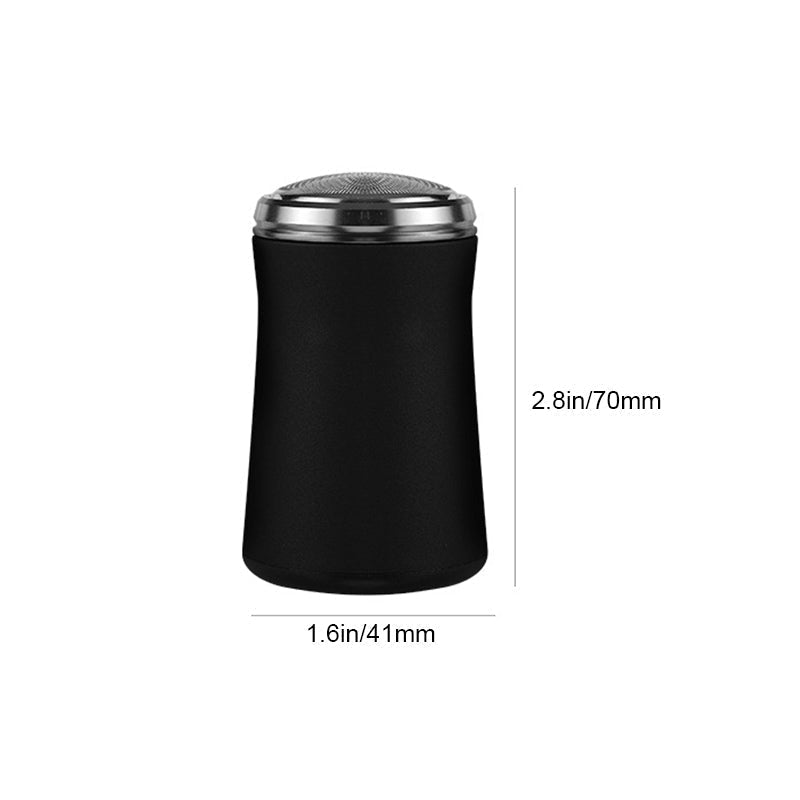 Abwaschbarer Elektrorasierer im Taschenformat