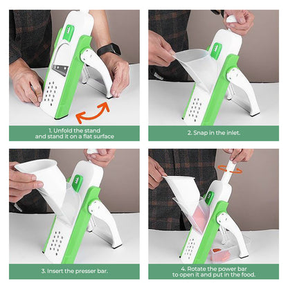 Vivolux | Verstellbarer sicherer Gemüseschneider