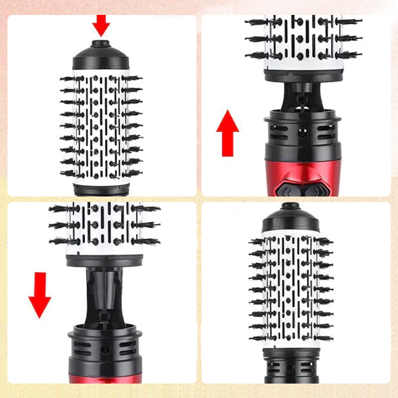 Vivolux | 2-in-1 Warmluftstyler und rotierender Haartrockner