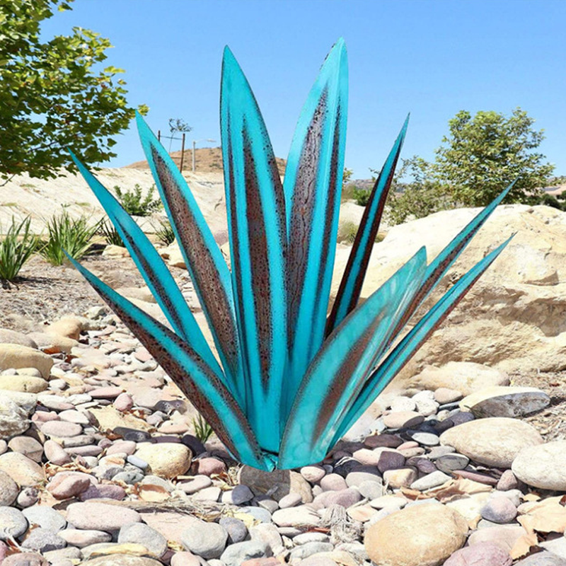 Vivolux | Wasserdichte Solar-Garten-Agavenlampe als Dekoration