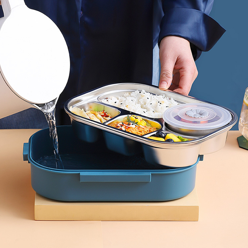 Vivolux | Bento-Lunchbox aus rostfreiem Stahl