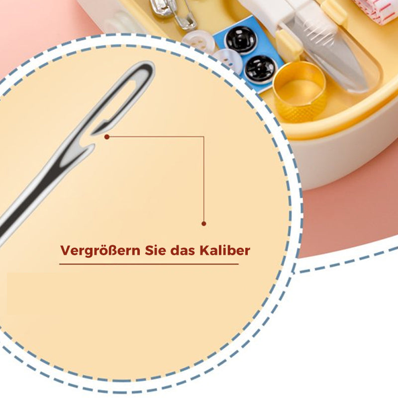 Vivolux-in-One-Nähkästchen mit Knopf und Fingerhut