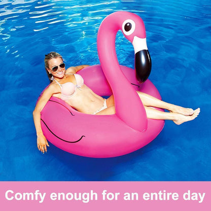 Vivolux | Aufblasbarer Flamingo-Pool-Schwimmring
