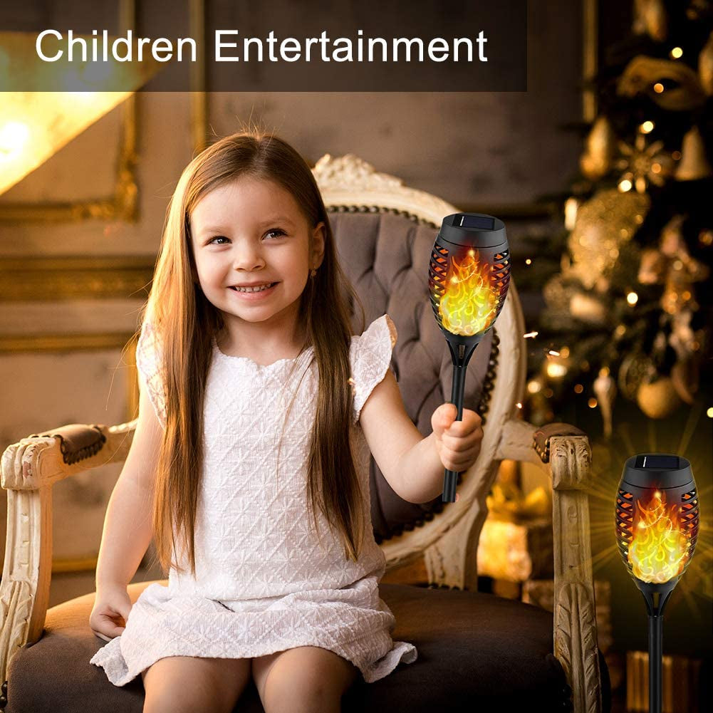 Vivolux | 8-Pack: Solar Fackellicht mit flackernder Flamme