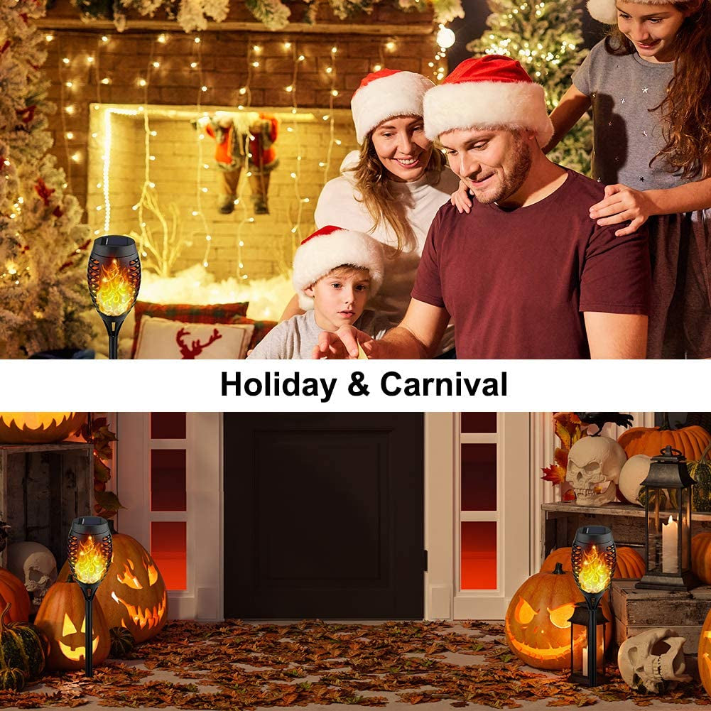 Vivolux | 8-Pack: Solar Fackellicht mit flackernder Flamme