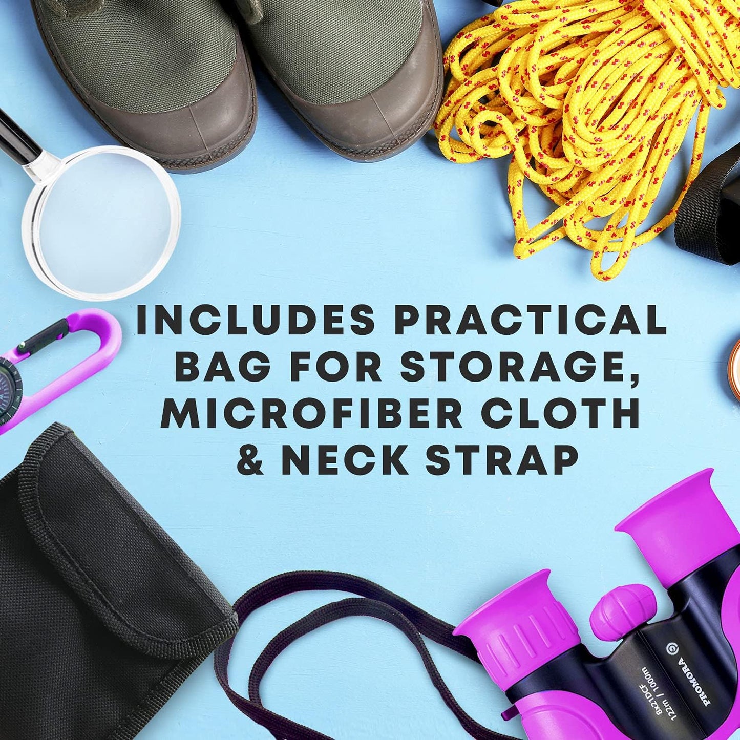 Vivolux | Fernglas für Kinder Leichtgewichtiges Outdoor-Abenteuer