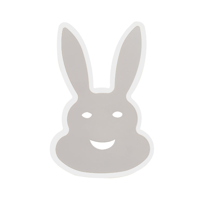 Vivolux | Macaroon Konijn/Vish Wall Lamp Iron Kinderkamer LED Wandlamp Verlichtingsarmatuur in Wit/Roze/Blauw