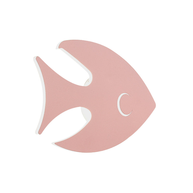 Vivolux | Macaroon Konijn/Vish Wall Lamp Iron Kinderkamer LED Wandlamp Verlichtingsarmatuur in Wit/Roze/Blauw
