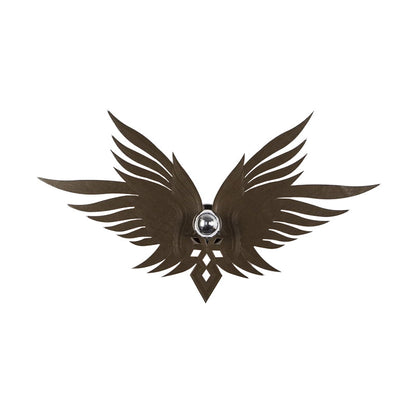 Vivolux | Houten Gegraveerde Adelaars Wandlamp Nordic Enkel Beige/Goud/Koffie Wandlamp Verlichting voor Zitkamer