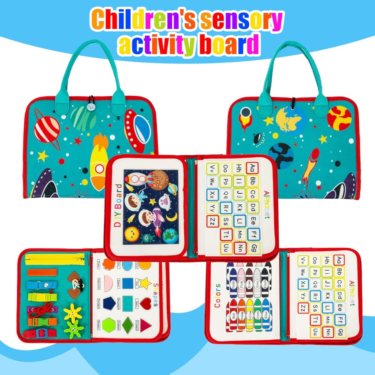 Vivolux | Bildungs-Aktivitätsbuch für Kleinkinder Lernen