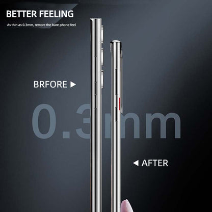 Vivolux | Transparente Luxus-Beschichtung Magnetische Abdeckung für Samsung