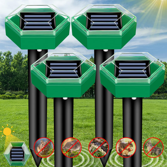 Vivolux | Ultraschall Maulwurfabwehr 4er Pack