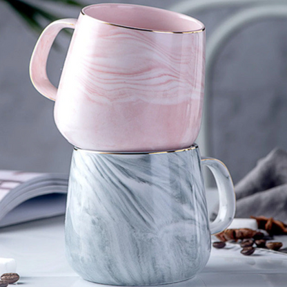 Vivolux | Marmor-Gold-Intarsien-Tasse