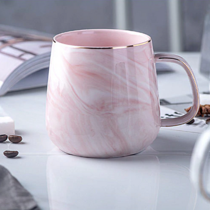 Vivolux | Marmor-Gold-Intarsien-Tasse