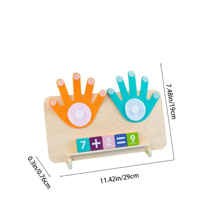 Vivolux | 1 Set Fingerzählen-Mathematik Montessori-Spielzeuge