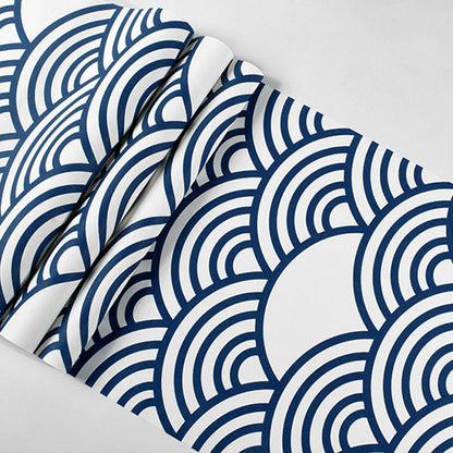 Vivolux | Japanisches Restaurant Tapete Ukiyoe Malerei Welle, 31-Fuß x 20,5-Zoll, Nicht-beklebt