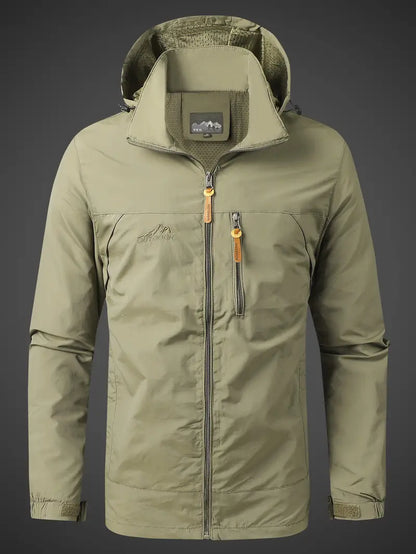 Vivolux | Wasser- und Winddichte Herren Outdoor Jacke für alle Aktivitäten