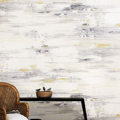 Vivolux | Pastel gekleurde aquarel non-paste behang voor de eetkamer, 33'L x 20.5"W
