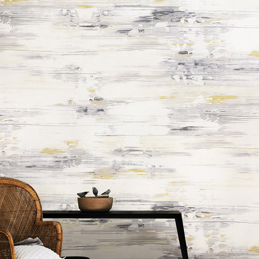 Vivolux | Pastel gekleurde aquarel non-paste behang voor de eetkamer, 33'L x 20.5"W