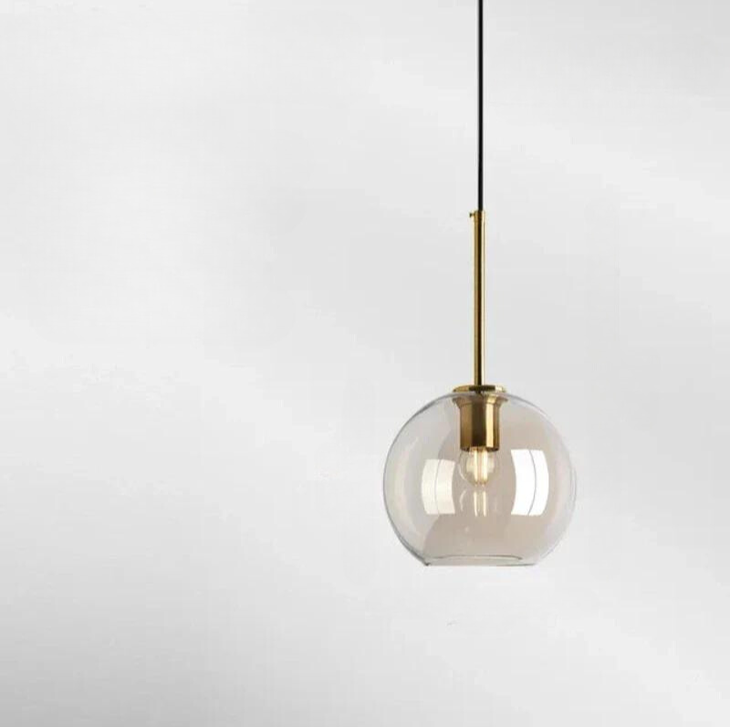 Vivolux | NordicGlas - Moderne Skandinavische Glas Hängeleuchte für Esszimmer und Wohnzimmer