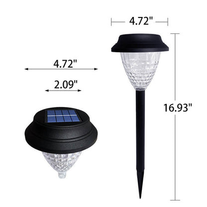 Vivolux | Solar wasserdicht kreisförmig divergente Licht Schatten Design LED Außen Garten Dekorationslicht