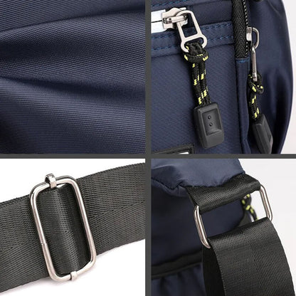 Vivolux | Leichte wasserdichte Umhängetasche mit großem Fassungsvermögen