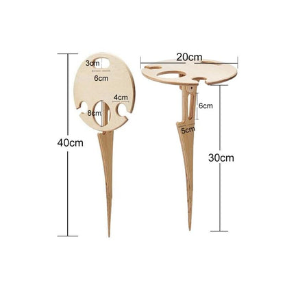 Weintisch für den Außenbereich