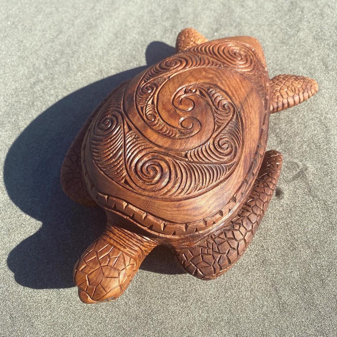 Hawaiianische Schildkröte Harz Ornament