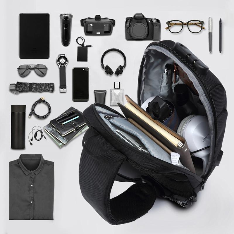 Vivolux | Antidiebstahl-Rucksack mit 3-stelligem Schloss