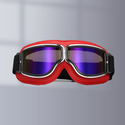 Vintage-Motorradbrille