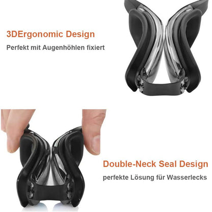 Vivolux | Keine undichte Anti-Nebel-UV-Schutz Triathlon-Schwimmbrille