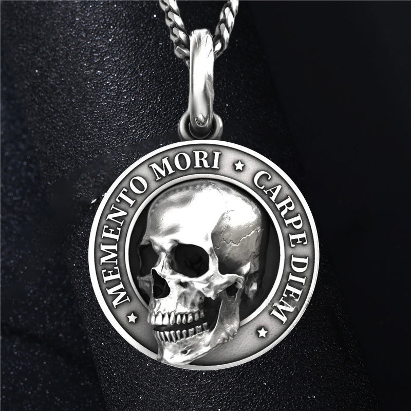 Memento Mori Totenkopf Anhänger