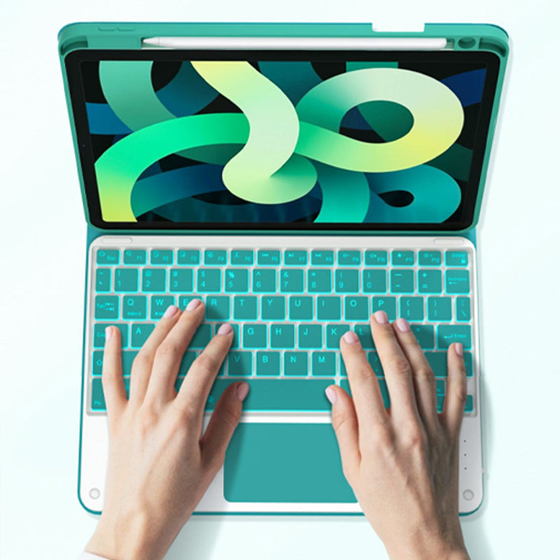 Abnehmbares drahtloses Tastatur mit Hülle und Stifthalter